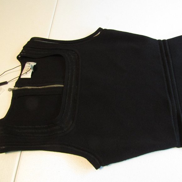 Milly Transparent Stripe Dress Size Petite - Picture 9 of 13